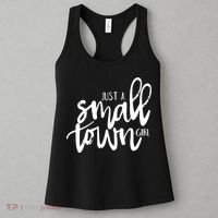 Just A Small Town Girl Women's Tank Top thumb 3