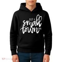 Just A Small Town Girl Kids Hoodie thumb 4