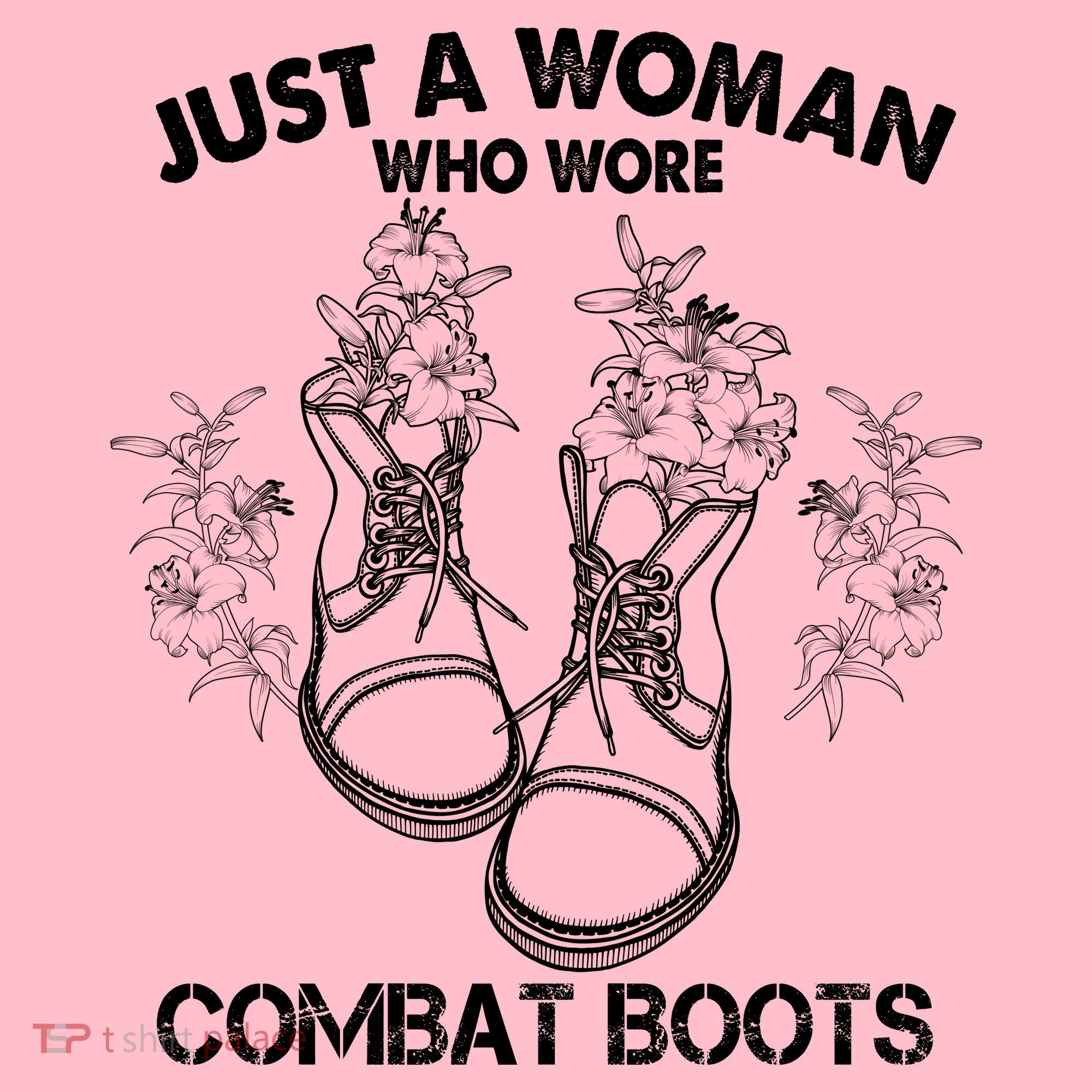 Just A Woman Who Wore Combat Boots Coffee Mug