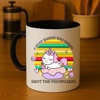 Just Baked You Some Shut The F*ucupcakes Coffee Mug thumb 4