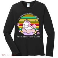 Just Baked You Some Shut The F*ucupcakes Women's Long Sleeve Shirt thumb 0