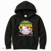 Just Baked You Some Shut The F*ucupcakes Kids Hoodie thumb 0