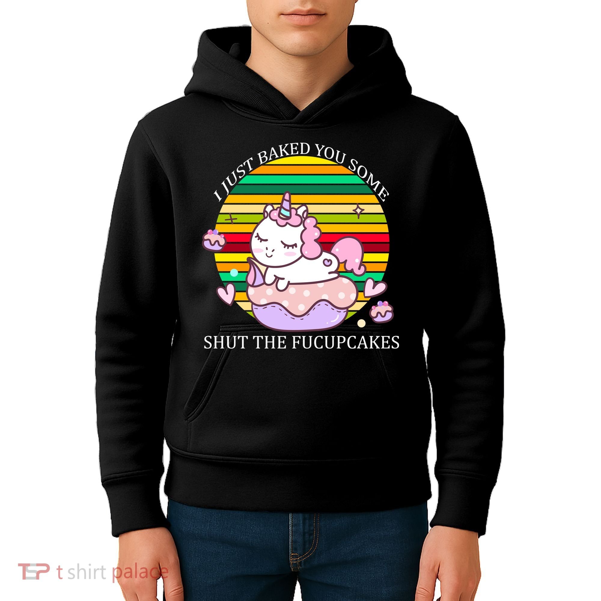 Just Baked You Some Shut The F*ucupcakes Kids Hoodie