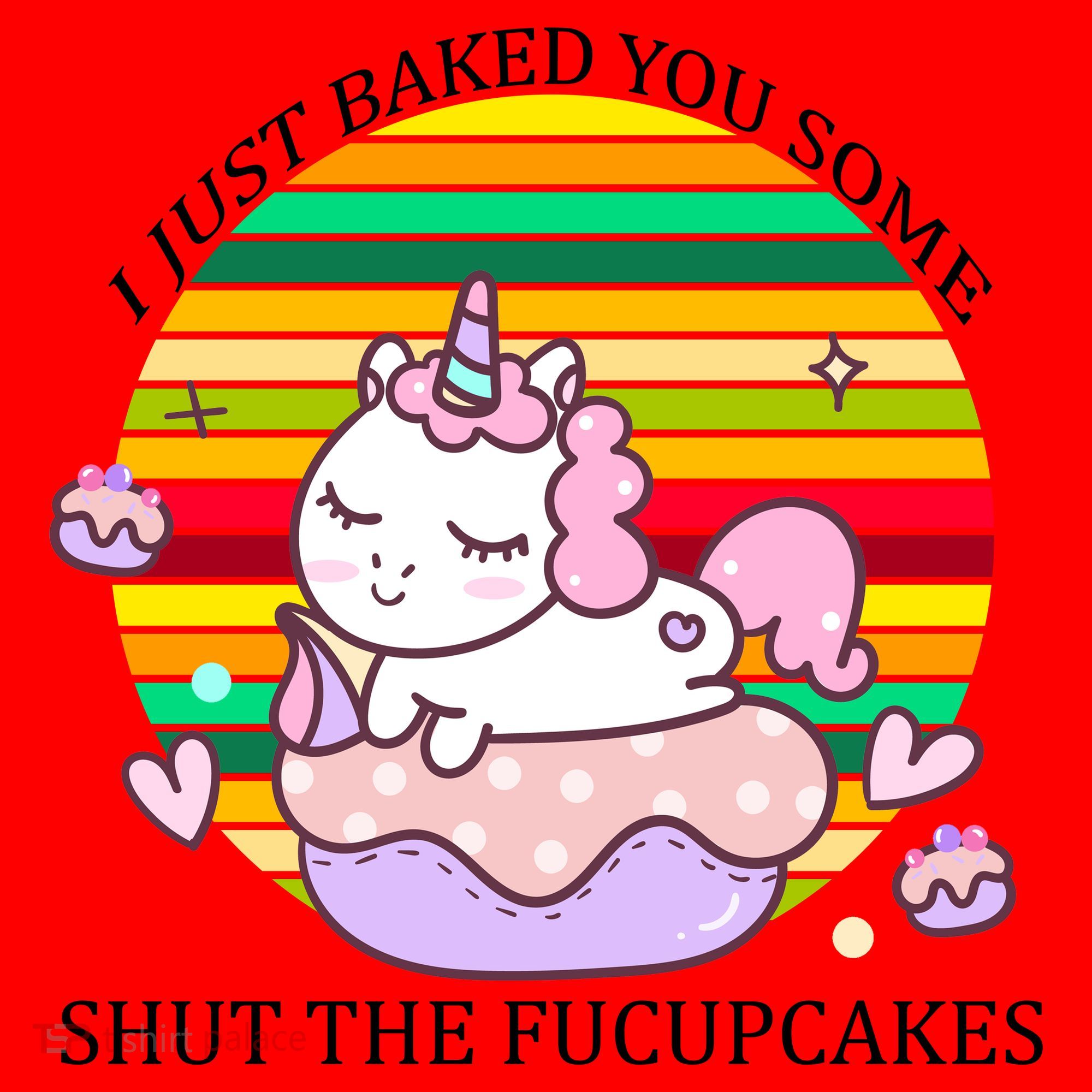 Just Baked You Some Shut The F*ucupcakes Santa Hat