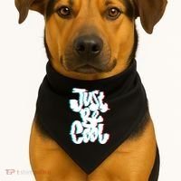 Just Be Cool USA-Made Doggie Bandana thumb 1