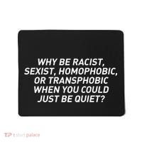 Just Be Quiet Mousepad thumb 0
