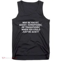 Just Be Quiet Tank Top thumb 0