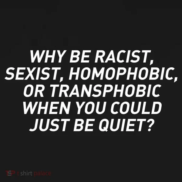 Just Be Quiet Tank Top