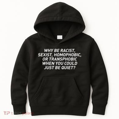 Just Be Quiet Kids Hoodie