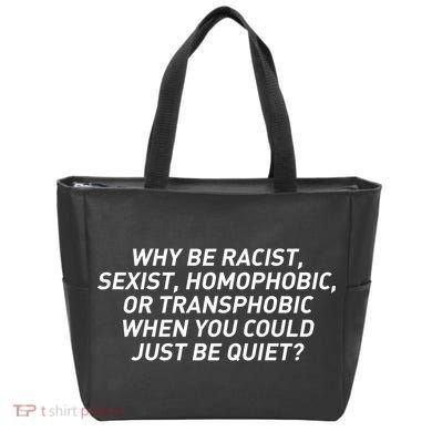 Just Be Quiet Tote Bag