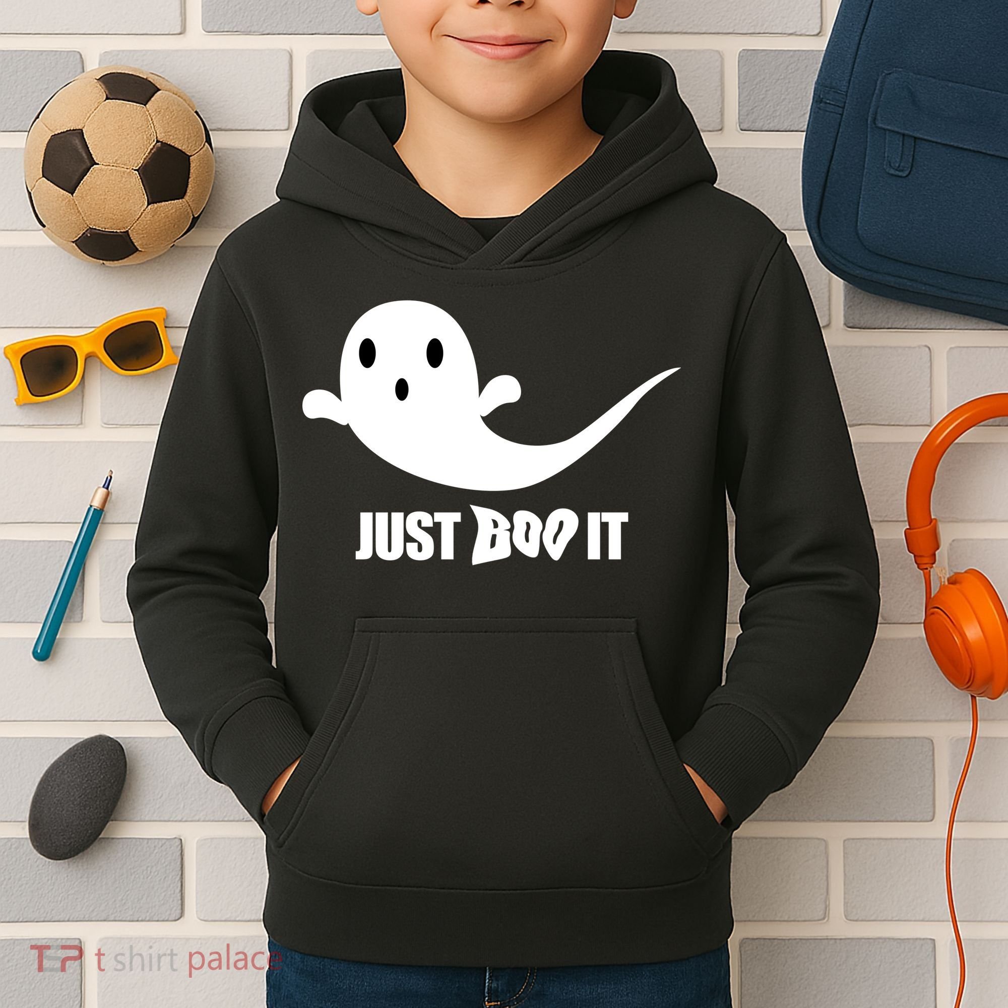 Just Boo It Kids Hoodie