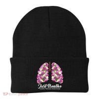Just Breathe Cystic Fibrosis Awareness Beanie thumb 0