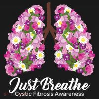 Just Breathe Cystic Fibrosis Awareness Women's Hoodie thumb 2