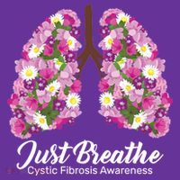 Just Breathe Cystic Fibrosis Awareness Sweatshirt thumb 3