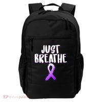 Just Breathe Cystic Fibrosis Cancer Backpack thumb 0