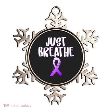 Just Breathe Cystic Fibrosis Cancer Ornament