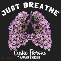 Just Breathe Cystic Fibrosis Lung Flowers Beanie thumb 2