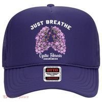 Just Breathe Cystic Fibrosis Lung Flowers Hat thumb 0