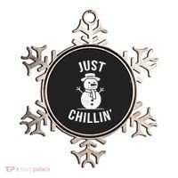 Just Chillin Snowman Ornament thumb 0