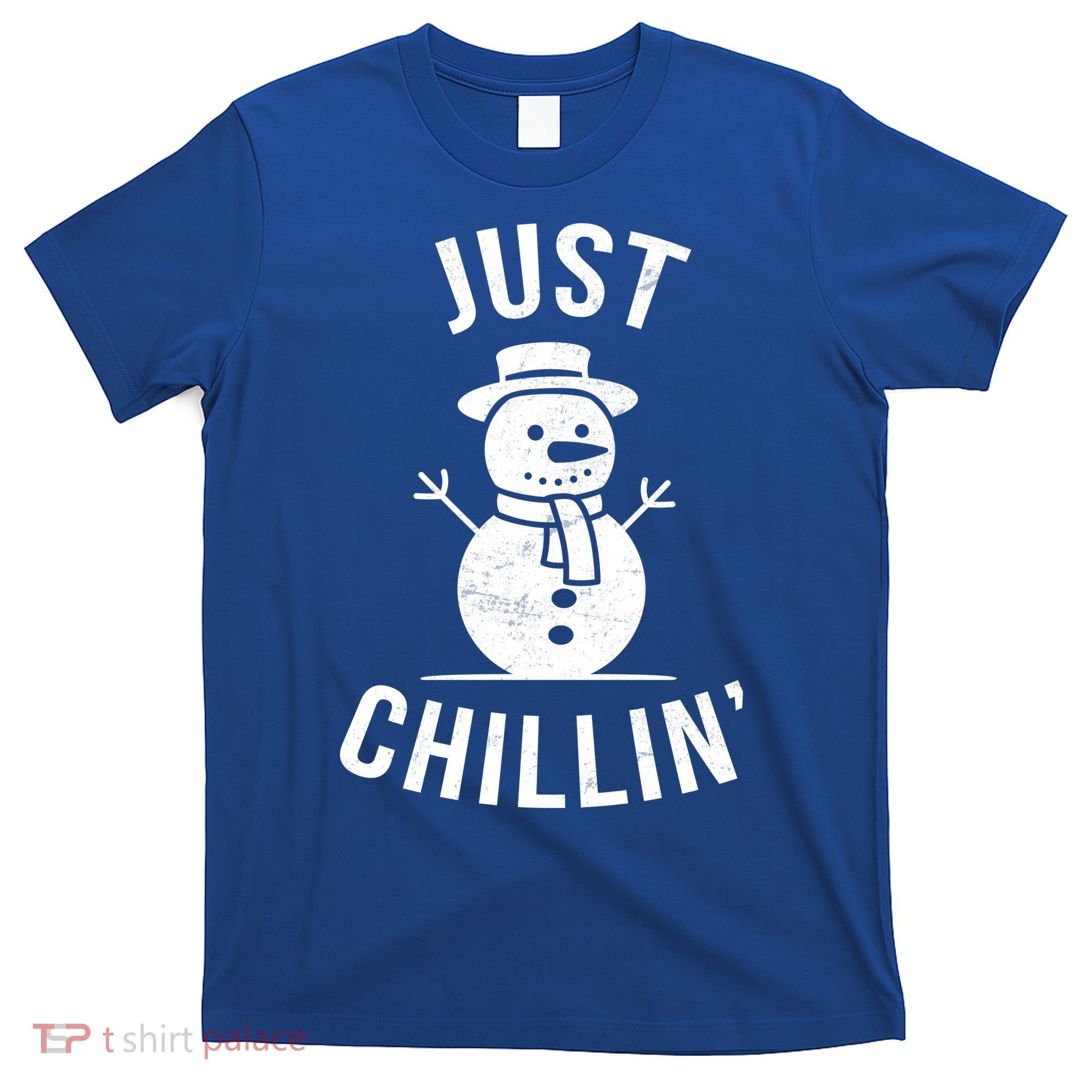 Just Chillin Snowman T-Shirt