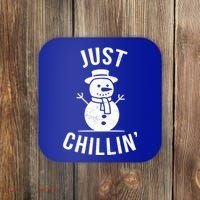 Just Chillin Snowman Coaster thumb 0
