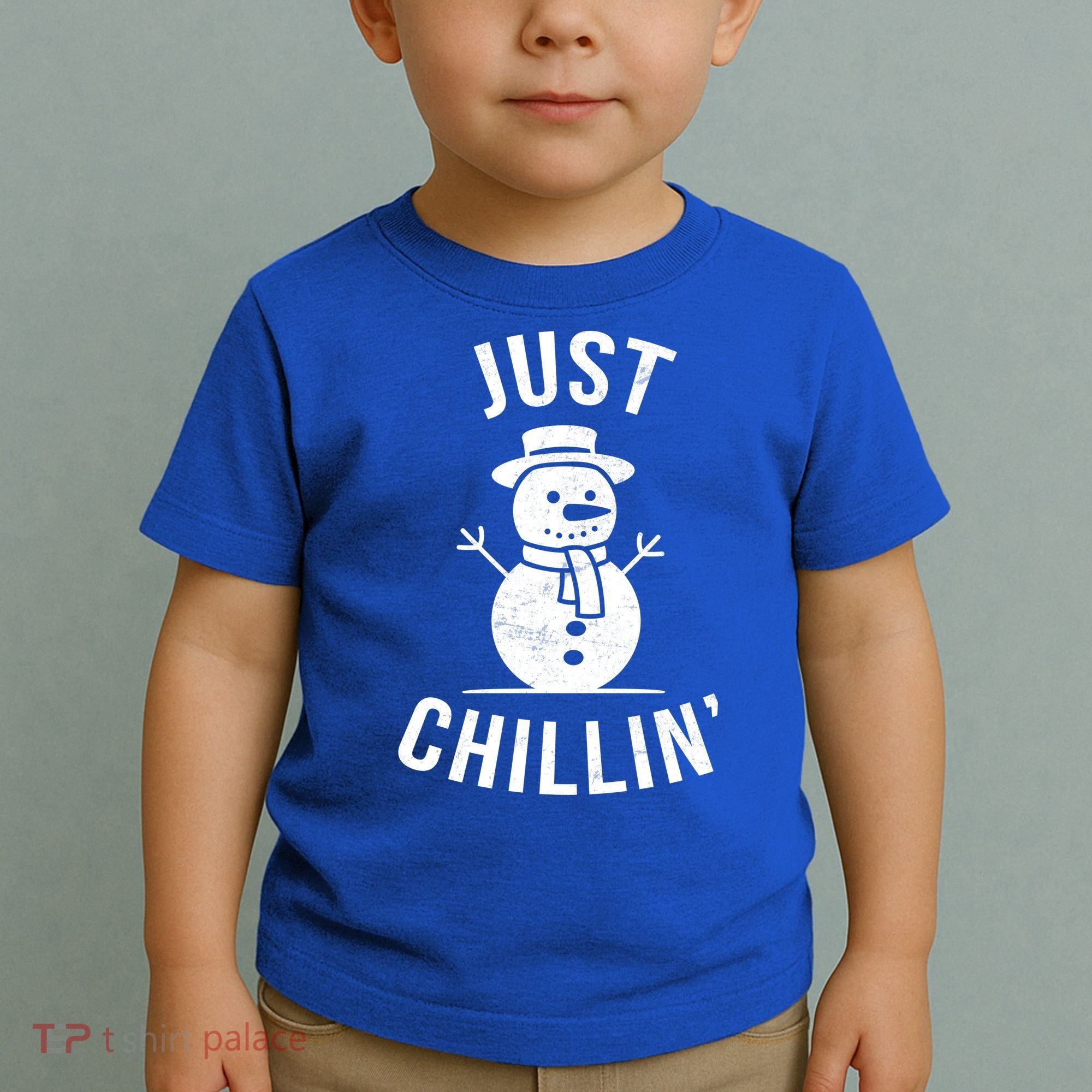 Just Chillin Snowman Toddler T-Shirt