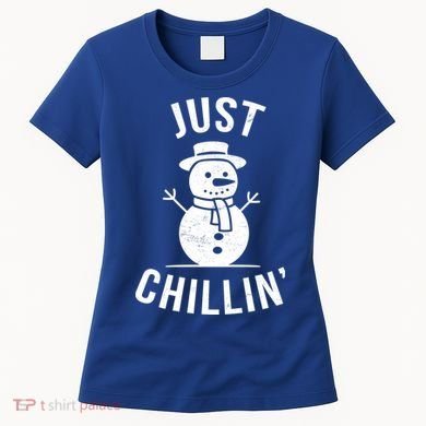 Just Chillin Snowman Women's T-Shirt
