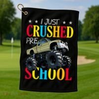 Just Crushed Pre-School Golf Towel thumb 1