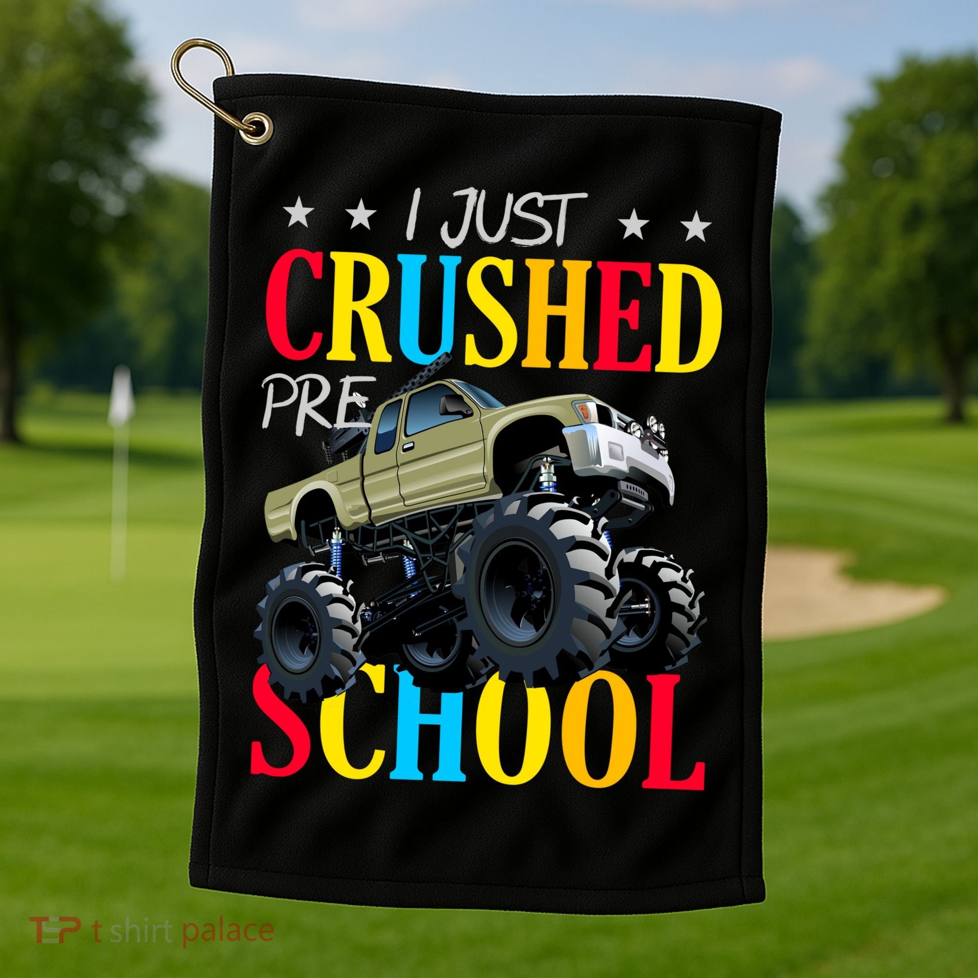 Just Crushed Pre-School Golf Towel