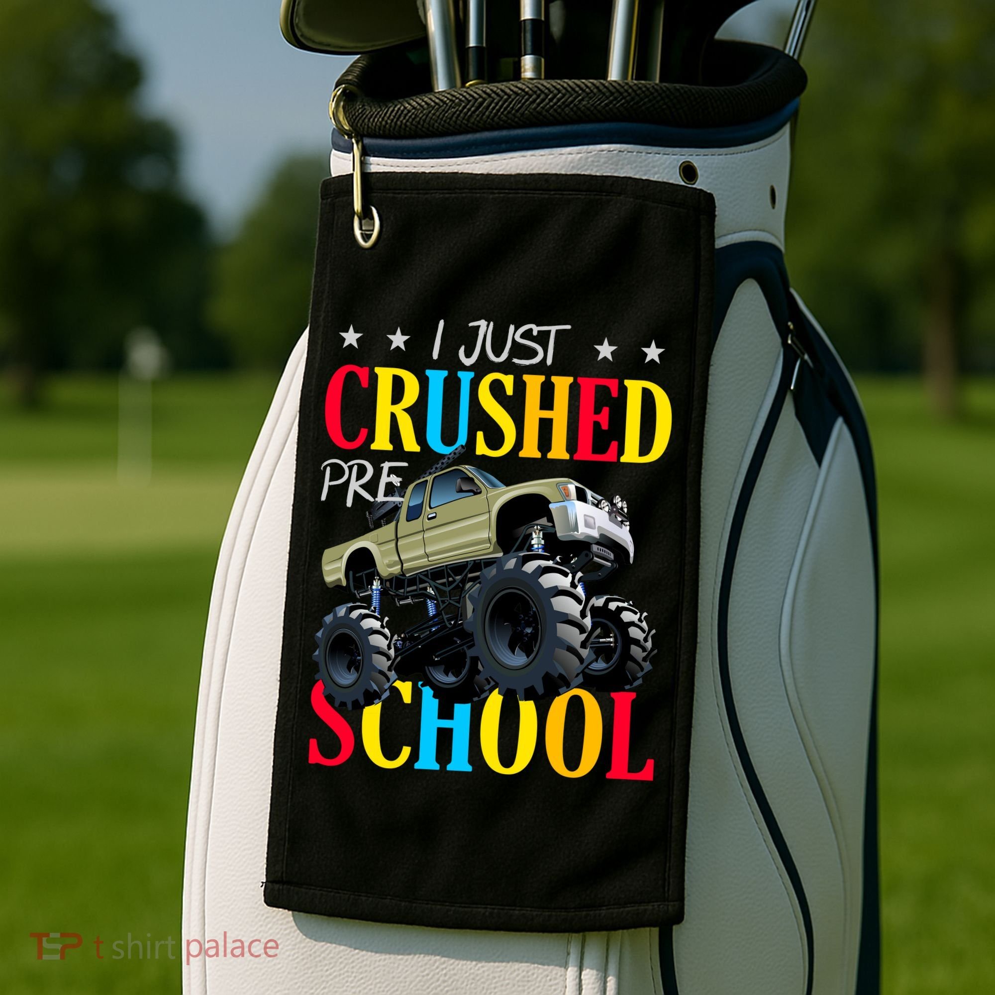 Just Crushed Pre-School Golf Towel