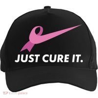Just Cure It Breast Cancer Awareness Five-Panel Snapback Cap thumb 0