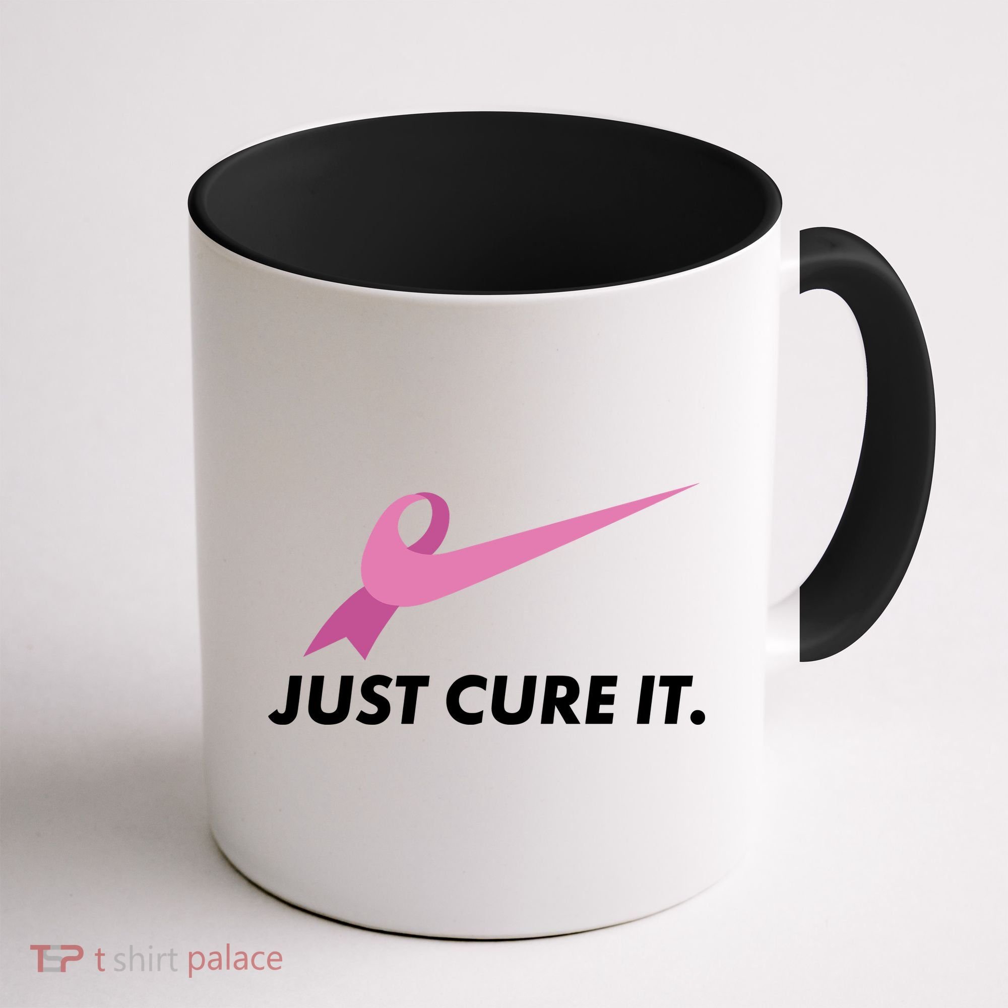 Just Cure It Breast Cancer Awareness Coffee Mug