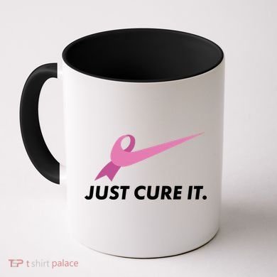 Just Cure It Breast Cancer Awareness Coffee Mug