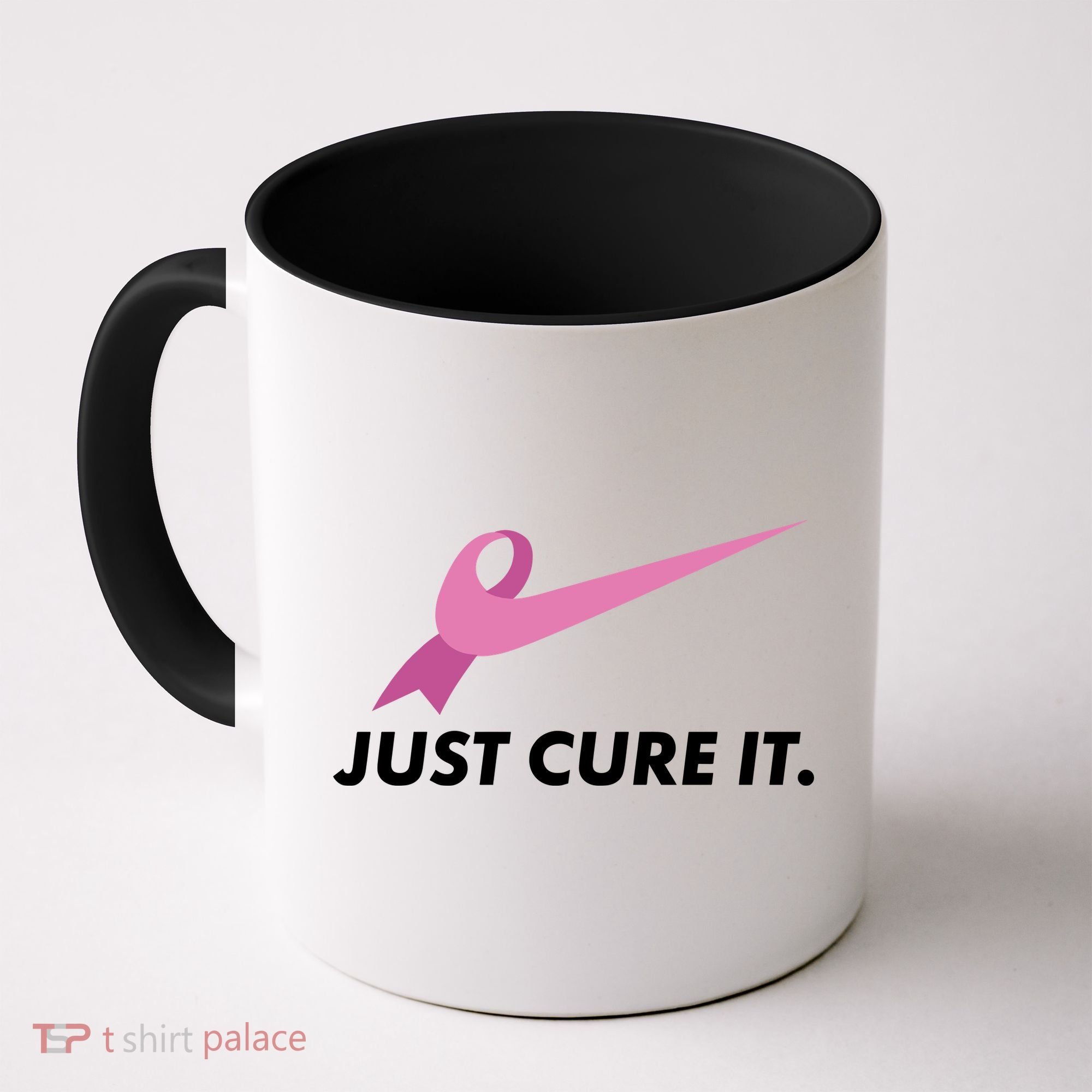Just Cure It Breast Cancer Awareness Coffee Mug