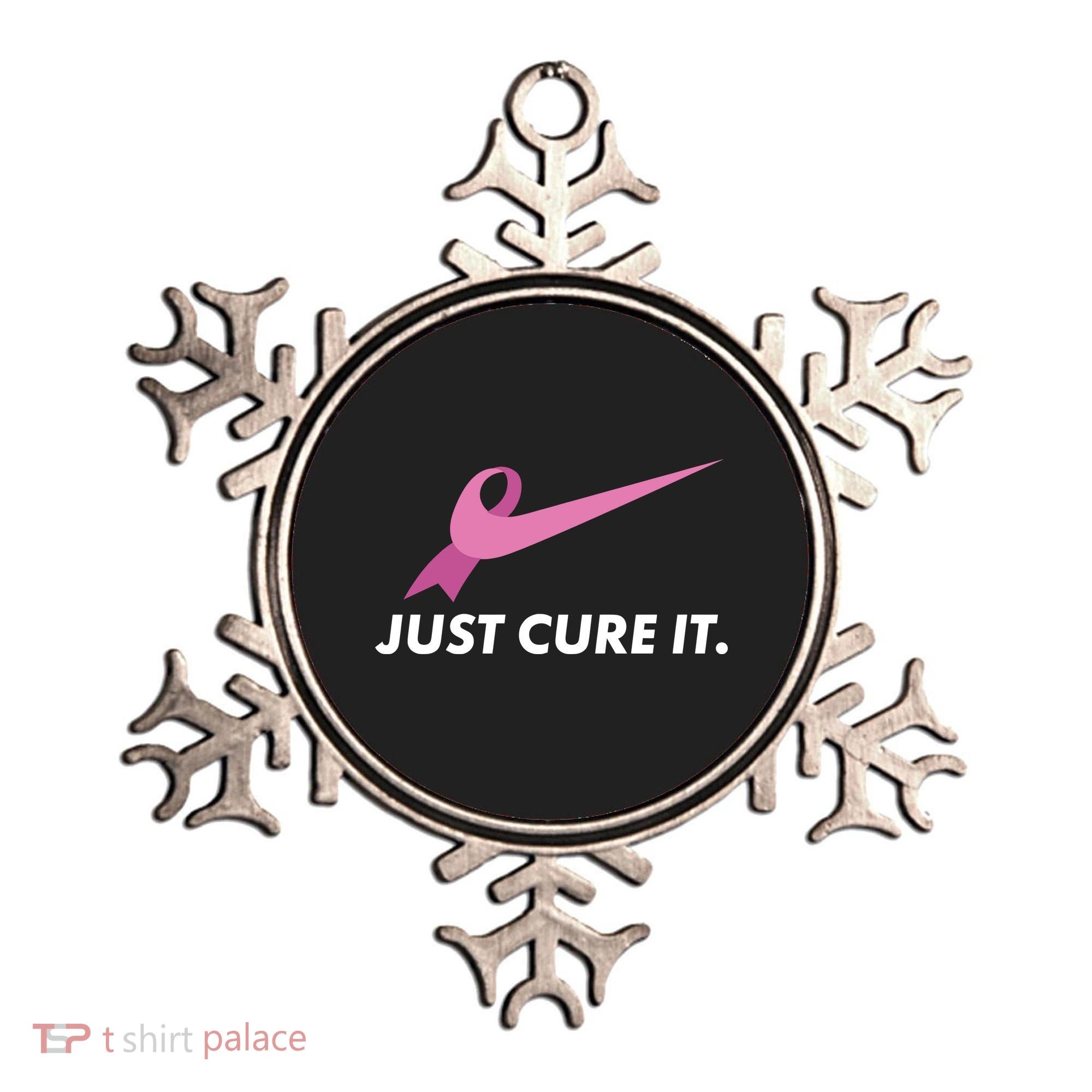 Just Cure It Breast Cancer Awareness Ornament