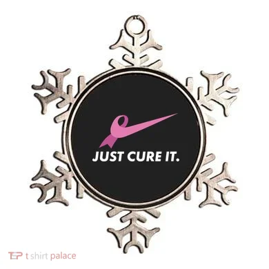 Just Cure It Breast Cancer Awareness Ornament