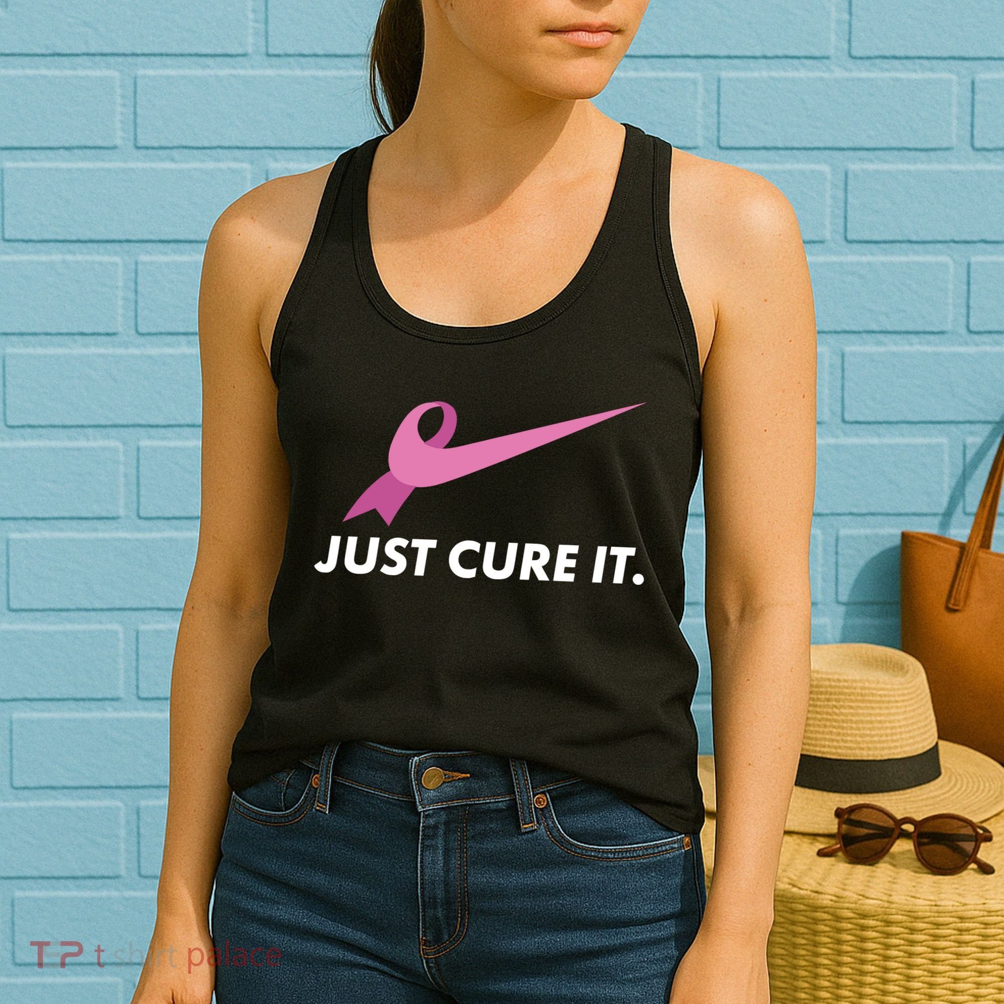 Just Cure It Breast Cancer Awareness Women's Tank Top