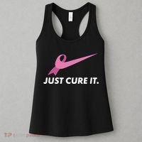 Just Cure It Breast Cancer Awareness Women's Tank Top thumb 3