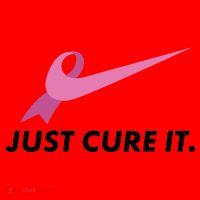 Just Cure It Breast Cancer Awareness Santa Hat thumb 1