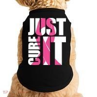 Just Cure It Breast Cancer Tribute Doggie Tank thumb 0