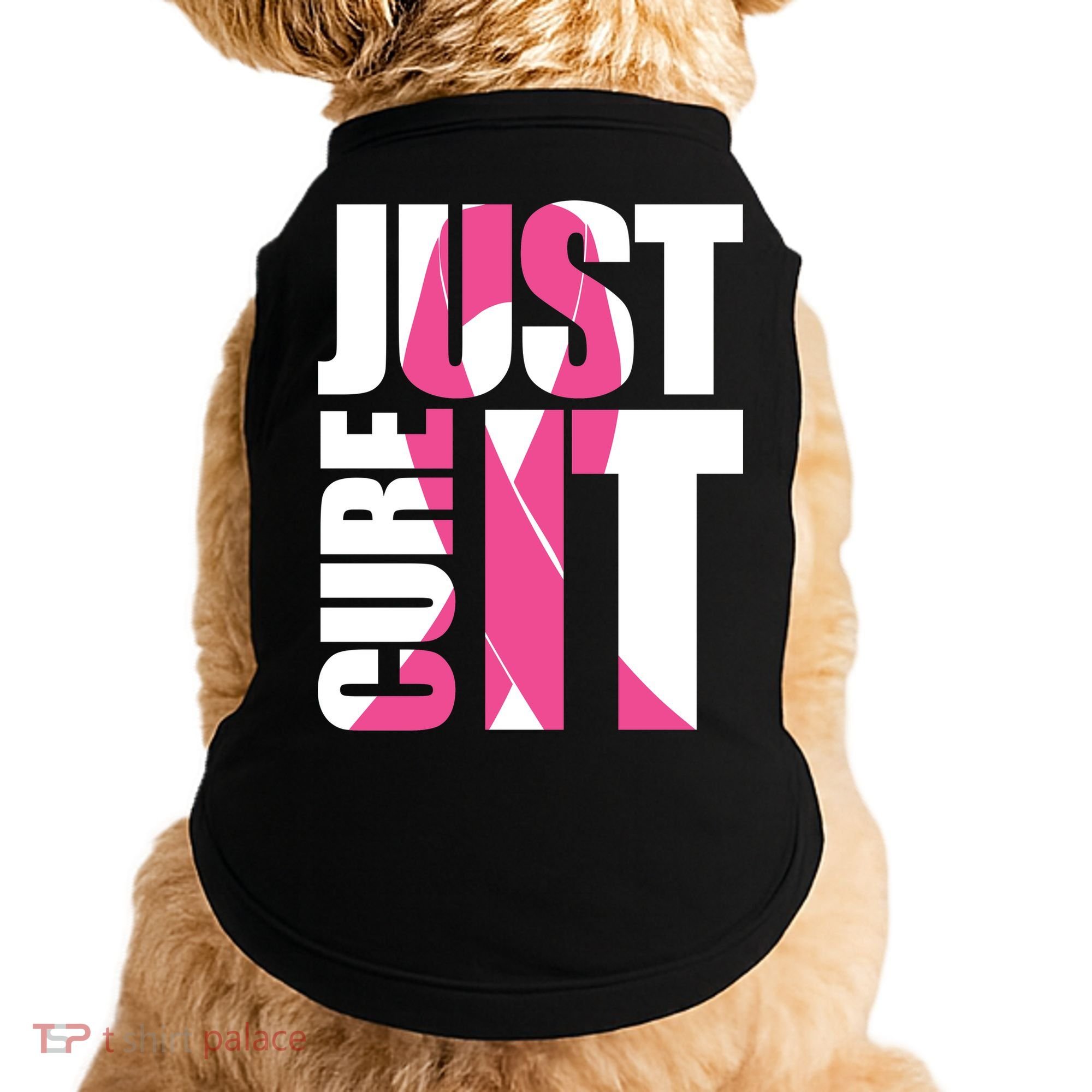 Just Cure It Breast Cancer Tribute Doggie Tank