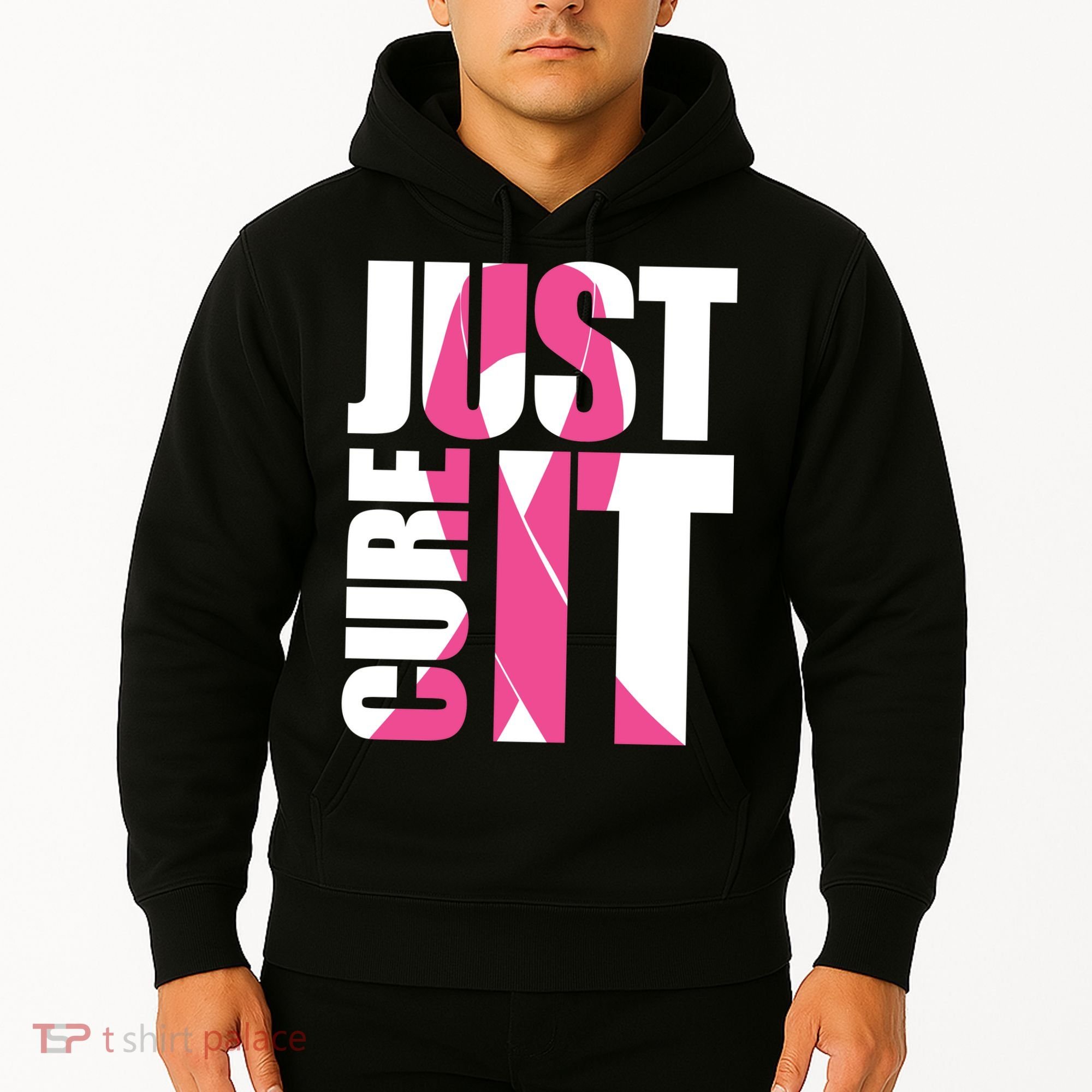 Just Cure It Breast Cancer Tribute Hoodie