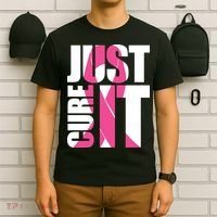 Just Cure It Breast Cancer Tribute T-Shirt thumb 6