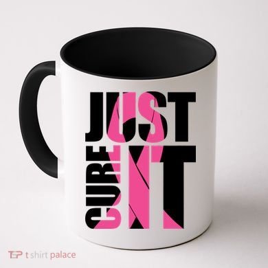 Just Cure It Breast Cancer Tribute Coffee Mug