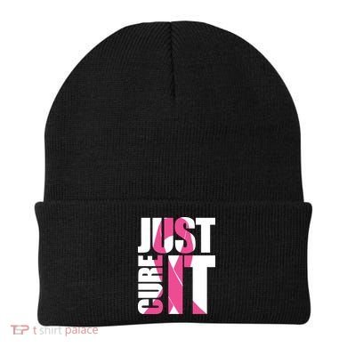 Just Cure It Breast Cancer Tribute Beanie