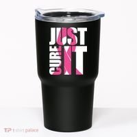 Just Cure It Breast Cancer Tribute Tumbler thumb 0
