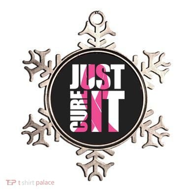 Just Cure It Breast Cancer Tribute Ornament
