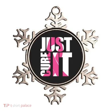 Just Cure It Breast Cancer Tribute Ornament