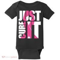 Just Cure It Breast Cancer Tribute Baby Bodysuit thumb 0