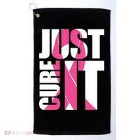 Just Cure It Breast Cancer Tribute Golf Towel thumb 0